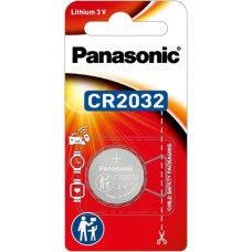 Батарейка CR 2032 Lithium 1pcs Blister Panasonic (CR-2032PT/1B)