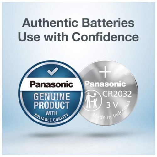 Батарейка CR 2032 Lithium 1pcs Blister Panasonic (CR-2032PT/1B)
