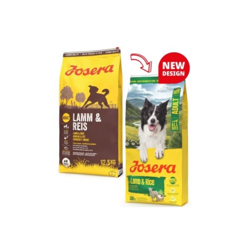 Сухий корм для собак Josera Adult Lamb & Rice 900 г (4032254785842)