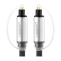 Кабель мультимедійний Optical Toslink 1.5m AV108 black Ugreen (10542)