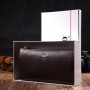 Гаманець Bond Accessories З натуральної шкіри флотар Коричнева (22051)