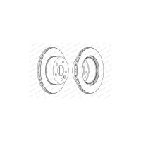 Гальмівний диск FERODO DDF860