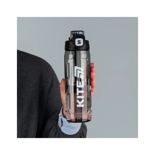 Поїльник-непроливайка Kite 800 мл, чорна (K25-1211-1)