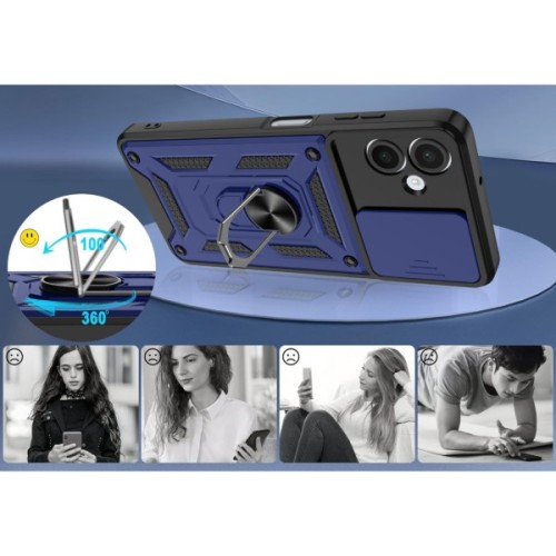 Чохол до мобільного телефона BeCover Military Samsung Galaxy A06 SM-A065 Blue (713066)