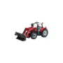 Спецтехніка Britains Трактор Massey Ferguson з фронтальним навантажувачем 1:32 (43082)