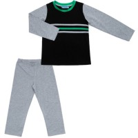 Піжама дитяча Matilda з довгим рукавом (7478-122B-black)