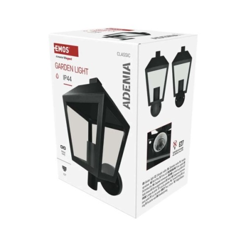 Світильник EMOS E27 15 Вт IP44 (ZGB010P)