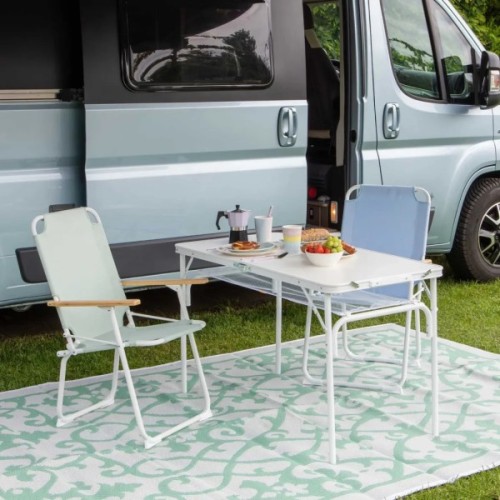 Туристичний стіл Bo-Camp Garland 90x60 cm Pastel Yvoire (1404241) (DAS303268)