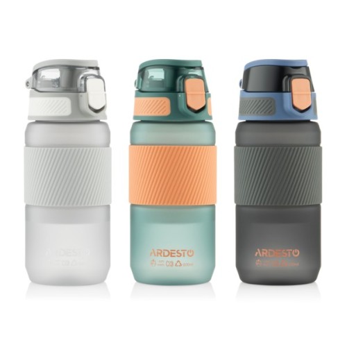 Пляшка для води Ardesto Spring 600мл чорний (AR2260SB)