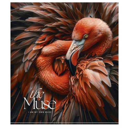 Зошит Школярик THE MUSE 48 аркушів лінія (048-3444L)