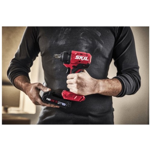 Гайковерт Skil 3241 CA Li-Ion 20V, акумуляторний безщітковий ударний (без АКБ та ЗП) (SD1E3241CA)