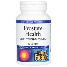Вітамінно-мінеральний комплекс Natural Factors Здоров'я простати, рослинна формула, Prostate Health, 60 к (NFS-03512)