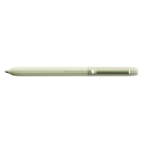 Ручка кулькова Faber-Castell поворотна серії AVORI Fresh Breeze, колір корпусу салатовий, синя М (0,7 мм) (33066)