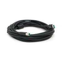 Кабель для принтера USB 2.0 AM/BM 5.0m ferrite black VEGGIEG (V-U207)