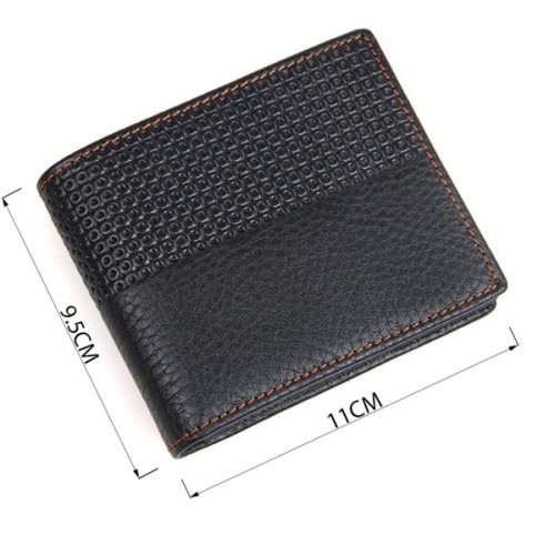 Гаманець Vintage Шкіряний Чорний (14452)