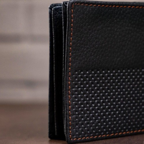 Гаманець Vintage Шкіряний Чорний (14452)