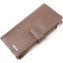Портмоне Karya З натуральної шкіри Бежеве (20998)