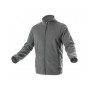 Кофта робоча Hoegert PASADER HT5K382-2XL 100% поліестер темно-сіра, 2XL (56) (HT5K382-2XL)