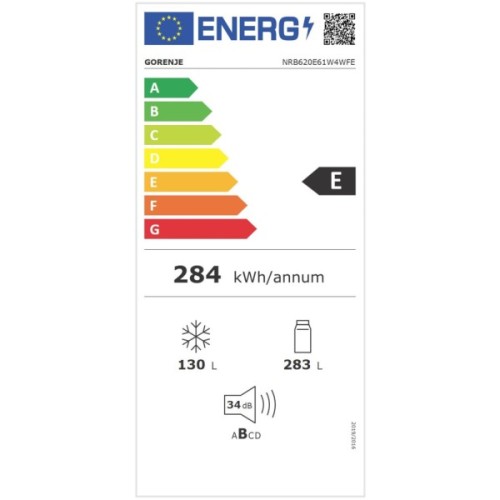 Холодильник Gorenje NRB620E61W4WFE