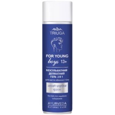 Гель для вмивання Triuga For Young Boys 2в1 Для миття обличчя і тіла 250 мл (4820164642177)