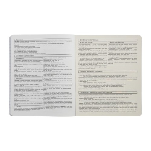 Зошит ZiBi учнівський BLACK, 48 аркушів лінія, рідна мова (ZB.1700-14)