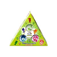 Бомбочка для ванни AquaShine Rainbow Набір з сюрпризом 3 x 100 г (4820240940715)