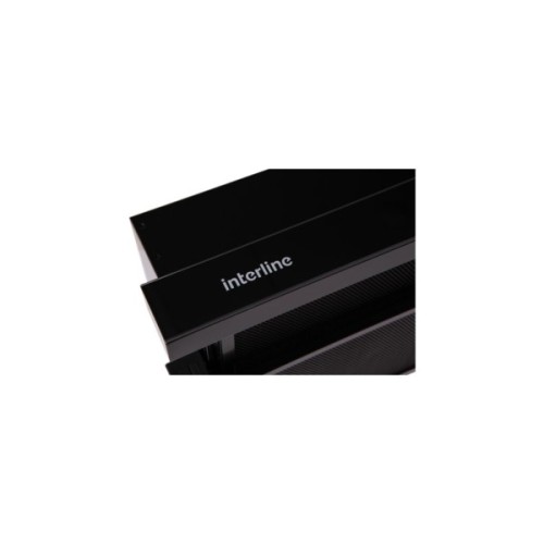 Витяжка кухонна Interline SLIM ULTRA GLASS BL A/60