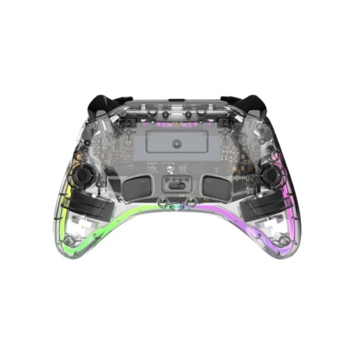 Геймпад GamePro GPX13T 2.4G/BT 5.1/USB/PC/iOS/Android RGB Transparent (GPX13T)