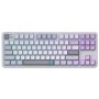 Клавіатура Dark Project ALU87 Daylight ABS RGB Mech G3MS Zircon White/Grey (DPKB_DAYLIGHT_87_ANSI_UA)