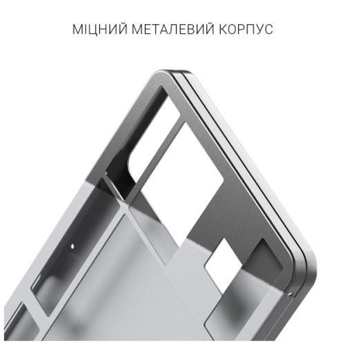 Клавіатура Dark Project ALU87 Daylight ABS RGB Mech G3MS Zircon White/Grey (DPKB_DAYLIGHT_87_ANSI_UA)