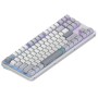Клавіатура Dark Project ALU87 Daylight ABS RGB Mech G3MS Zircon White/Grey (DPKB_DAYLIGHT_87_ANSI_UA)