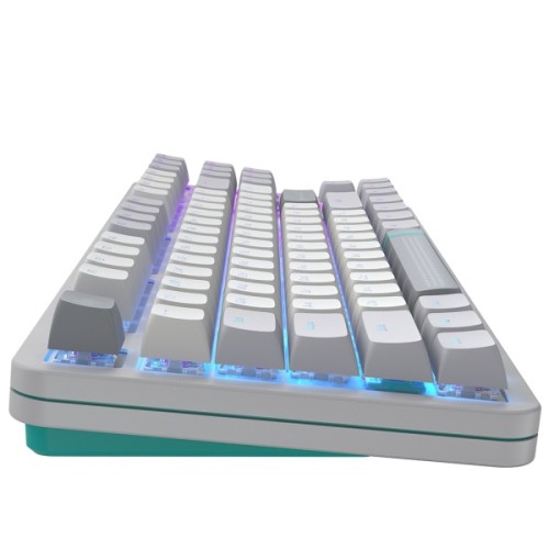 Клавіатура Dark Project ALU87 Daylight ABS RGB Mech G3MS Zircon White/Grey (DPKB_DAYLIGHT_87_ANSI_UA)