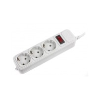 Мережевий фільтр живлення Maxxter SPM3-G-15G grey, 4.5 м кабель, 3 розетки (SPM3-G-15G)