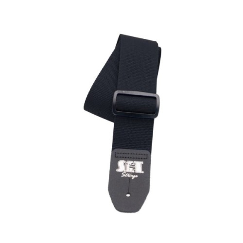 Ремінь для гітари SIT Strings 2" Guitar Strap Black (236735)