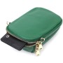 Сумка Vintage Жіноча з м'якої натуральної шкіри Зелена (22341)