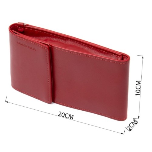 Сумка Grande Pelle З натуральної шкіри Червона (11441)