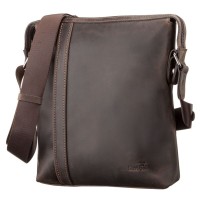 Сумка Shvigel Шкіряна Коричнева (11099)