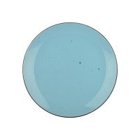 Тарілка Limited Edition Terra 26.7см Обідня Блакитна (YF6002-1)