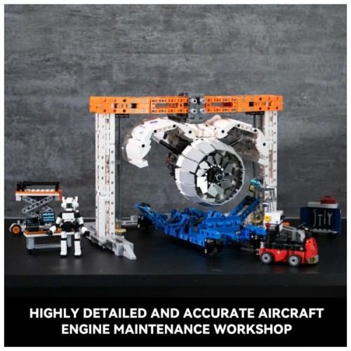 Конструктор Pantasy Майстерня авіаційних двигунів (85006)