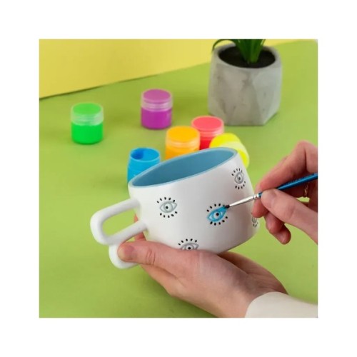 Акрилові фарби Kite Creative 6 неонових кольорів, 20 мл (K-274)