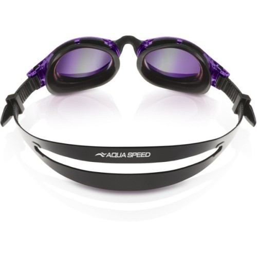 Окуляри для плавання Aqua Speed Triton 2.0 Mirror 283-09 60415 чорний, бузковий OSFM (5905718604159)