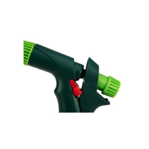 Пістолет для поливу Verto пістолетний, 1/2"-3/4", регулювання напору / розпилу води, тримач двокомпонентний (15G716)