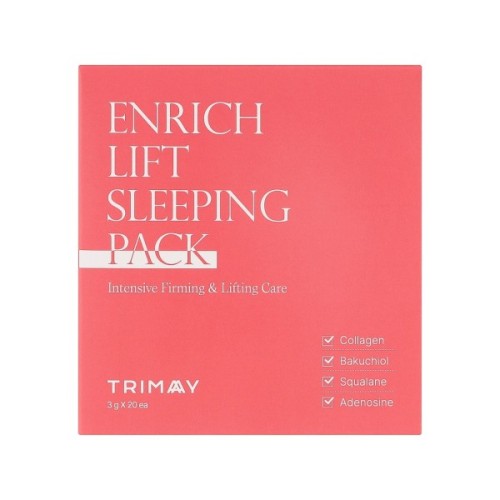 Маска для обличчя Trimay Enrich-lift Sleeping Pack 20 х 3 г (8809822540594)