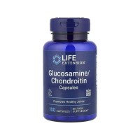 Вітамінно-мінеральний комплекс Life Extension Глюкозамін та хондроїтин, Glucosamine & Chondroitin, 100 капсул (LEX-52210)