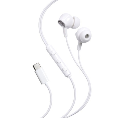 Навушники Vention Echo Lite USB-C In-Ear Wired White (GBBWAV)