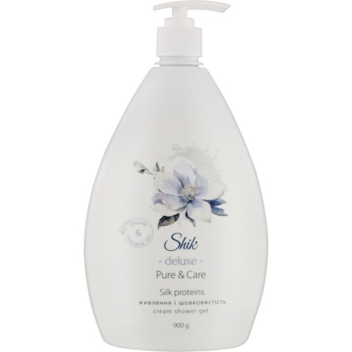 Гель для душу Shik Deluxe Pure & Care Silk Proteins 900 г (4823107607240)