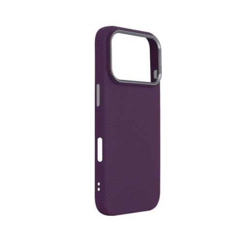 Чохол до мобільного телефона Armorstandart LikeCarbon2 MagCase Apple iPhone 18 Pro Max / 17 Pro Max Kevlar Dark Cherry (ARM92542)