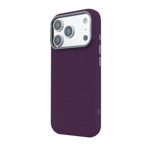 Чохол до мобільного телефона Armorstandart LikeCarbon2 MagCase Apple iPhone 18 Pro Max / 17 Pro Max Kevlar Dark Cherry (ARM92542)