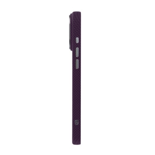 Чохол до мобільного телефона Armorstandart LikeCarbon2 MagCase Apple iPhone 18 Pro Max / 17 Pro Max Kevlar Dark Cherry (ARM92542)