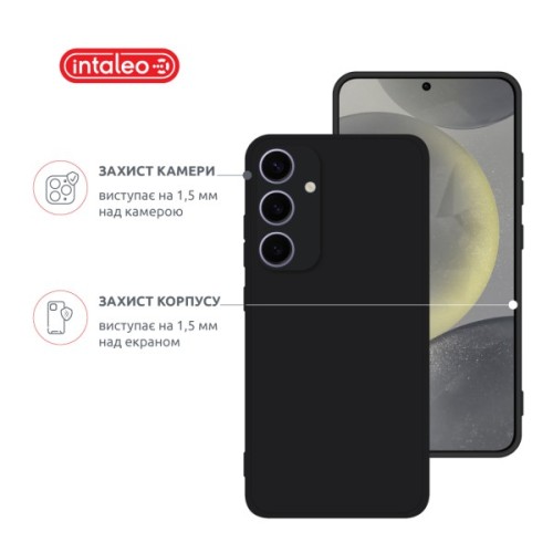 Чохол до мобільного телефона Intaleo SoftShell Samsung Galaxy S24 Plus Black (1283126590467)